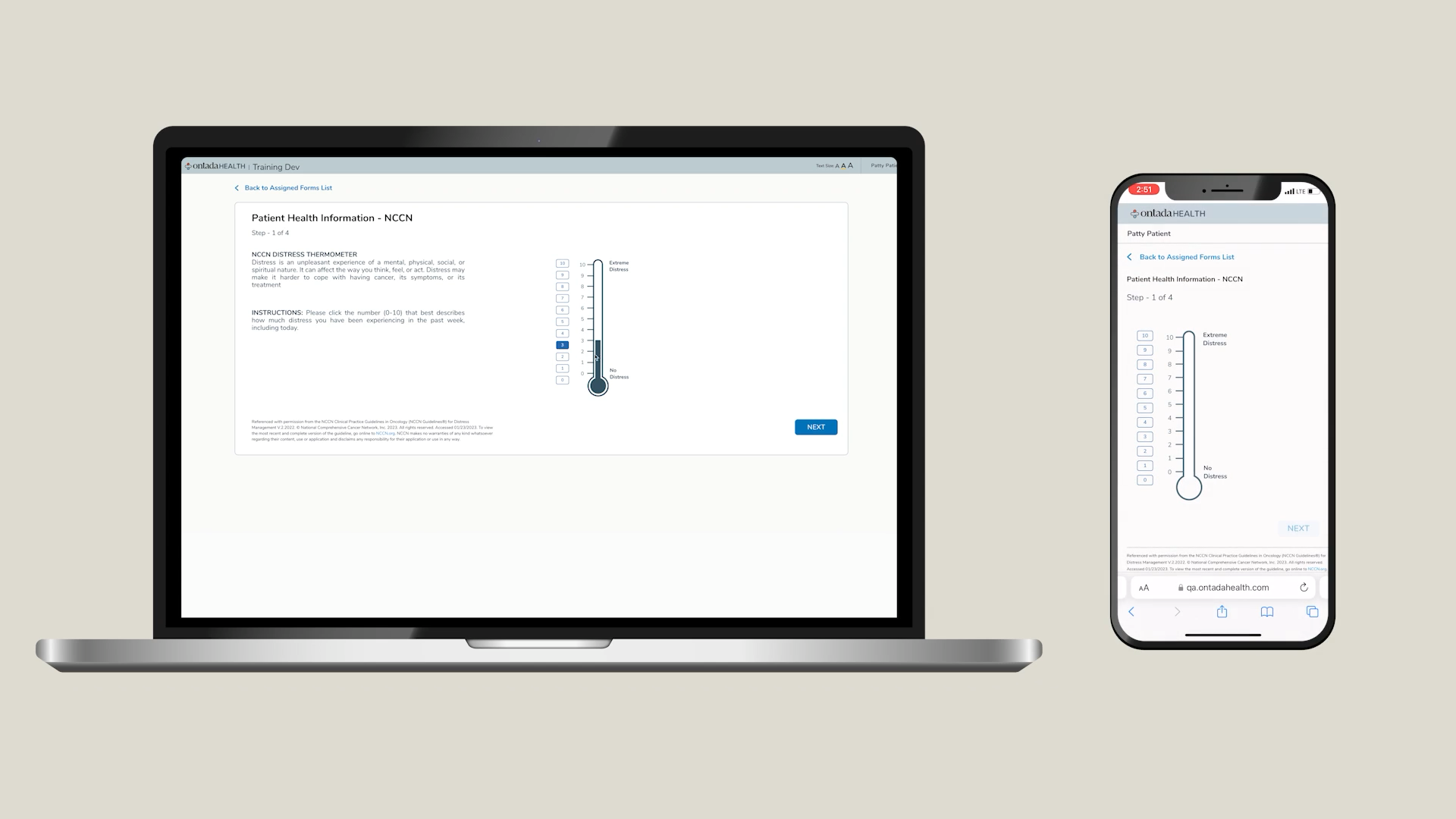 Patient Portal - Intake w Background